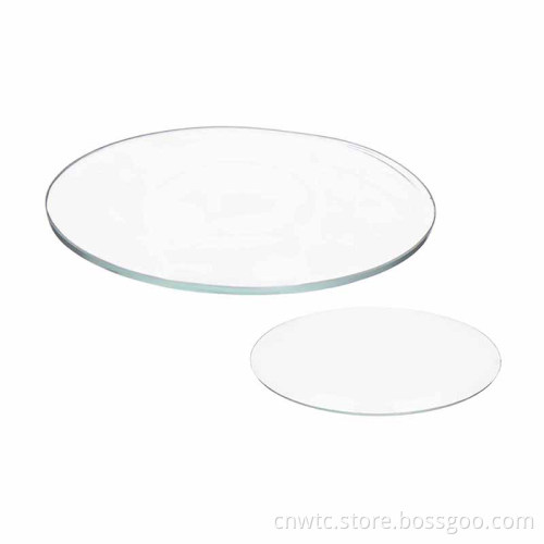 Lab Watch Glass Set: 100mm, 90mm, 75mm, and 60mm Beaker Covers